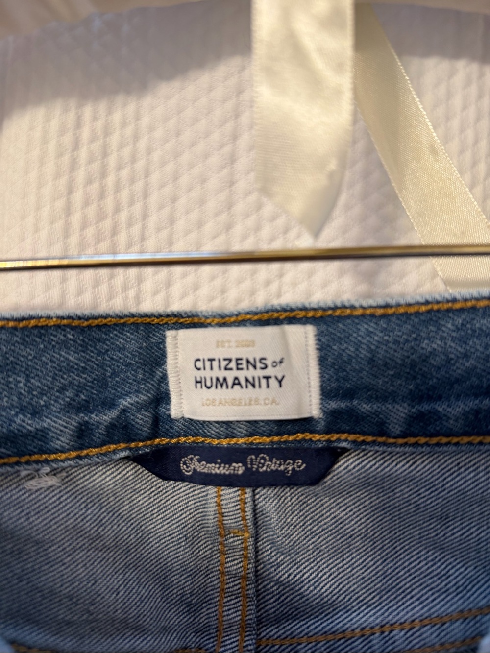 Citizens Of Humanity Miro Jeans in Medium Blue Denim - Picture 6 of 6